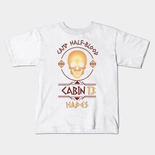 Cabin #13 in Camp Half Blood, Child of Hades – Percy Jackson inspired design Kids T-Shirt
